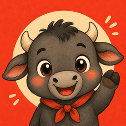 VietBuddy app icon featuring Bé Trâu